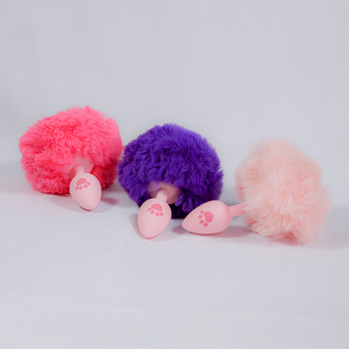 Plug Cola Conejo Molticolor