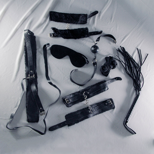 Kit Fetish Negro 7 piezas